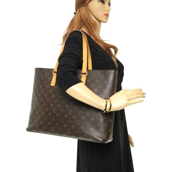 Auth Louis Vuitton Luco Tote Bag Brown #32578L28B - Picture 2 of 10